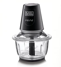 Multifunctional vertical glass slicer, 400 watt, black