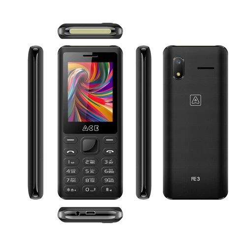ACE FE3 with camera 1GB Ram+1GB ROM (2.4 Inches) (2G) - (Black)