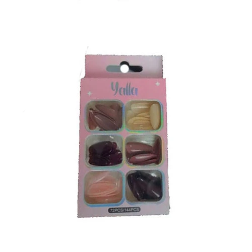 Eye Design Mirror Nails Short Acrylic Press on Nails for Women Artificial Nail T