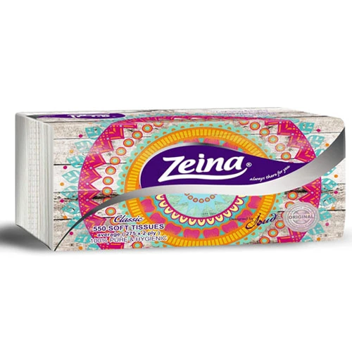 Zena Tissue Bags 500 Pieces, Assorted Colors