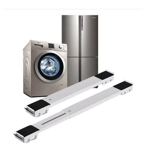 Base Mount Bracket with Brake, Movable and Adjustable Suitable for Refrigerator,