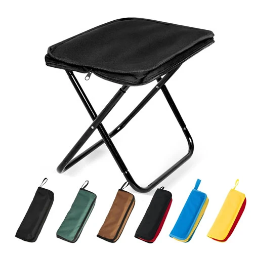 High Back Folding Outdoor Chair, Compact, Ultra Lightweight, Built-in Storage, A