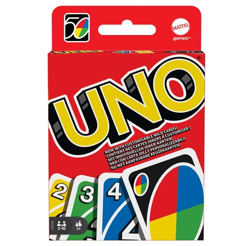 Mattel Games Uno Card Display Int'l