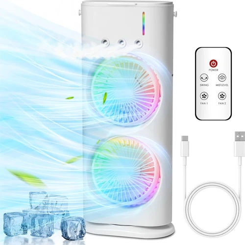 Bolifori Air Cooler, Portable Air Conditioner, Portable Air Conditioner, 2 LED M