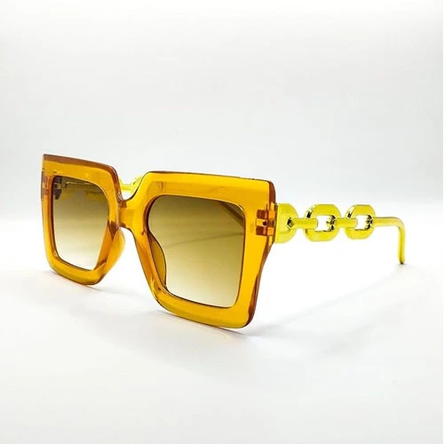 Women's UV-protected sunglasses feature a modern and elegant look, with a square