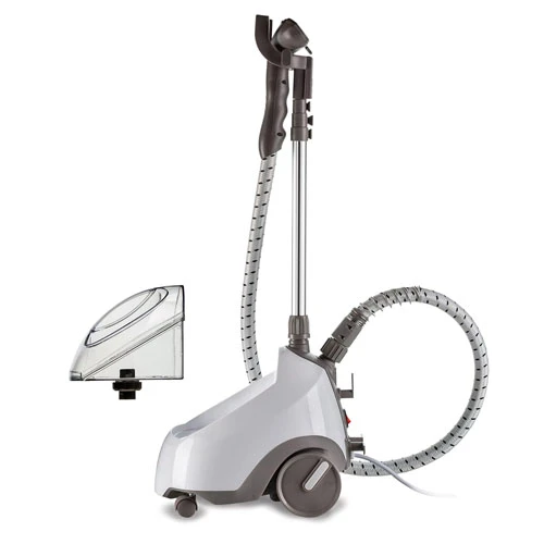 Kenwood Steam Iron 1500W with 2L Water Tank, Swivel Wheels, Foldable Rack, Trous