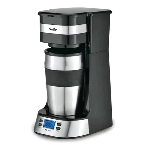 Sonifer SF-3566 Fully Automatic Smart LCD Display Electric Drip Coffee Maker wit