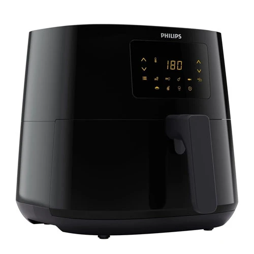 Philips Essential Air Fryer, Black, 50Hz, 220V Supply Voltage, 6.2L Capacity, Di