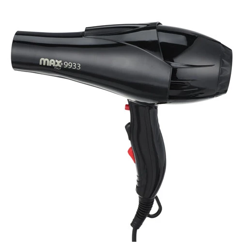 Max 9933 Hair Dryer, 3000 Watts, Black