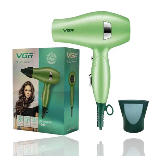 V-432 Travel-Friendly Hair Dryer and Styler Compact Size Professional Performanc