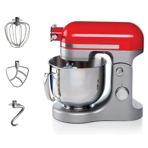 Ariete mixer and kneader, 1600 watts, 11 speeds, 5.5 liters, 3 attachments for k