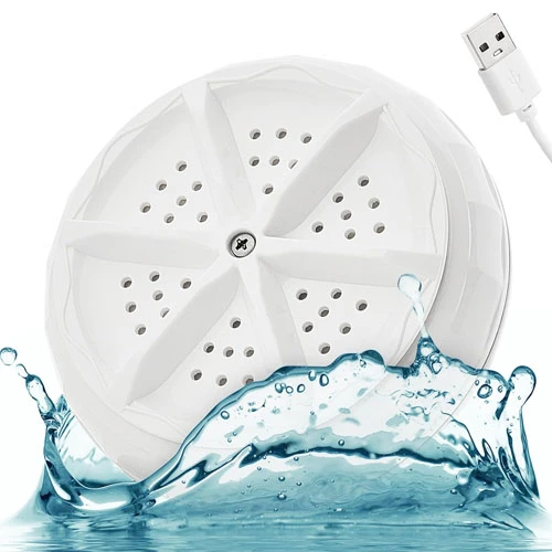 Mini Portable Foldable Ultrasonic Washing Machine 3 in 1 Mini Washing Machine fo