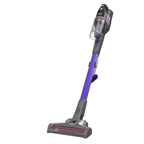 Black & Decker Power Series 4-in-1 Cordless Stick Vacuum Cleaner 18V 1.5A Purple