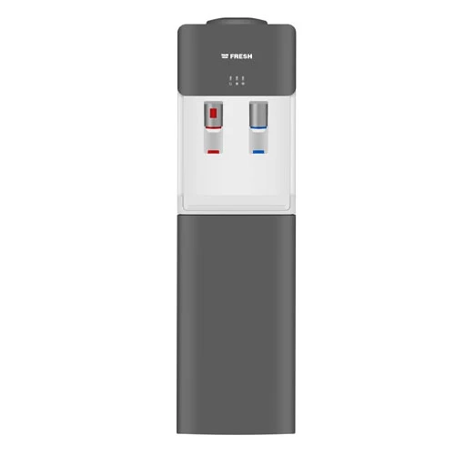 Fresh 2-Taps Water Dispenser, Grey and White
