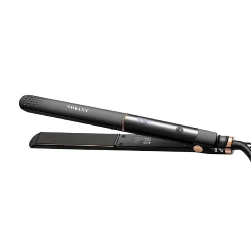 Sokany Hair Straightener Curling Iron with Volume, Digital Temperature Display, 