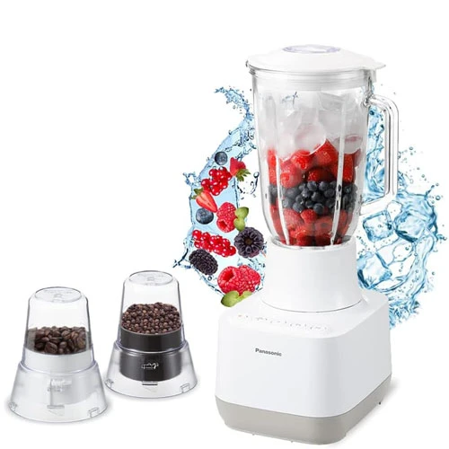 Panasonic Blender with Ice Crushing Function, 800 Watts, White