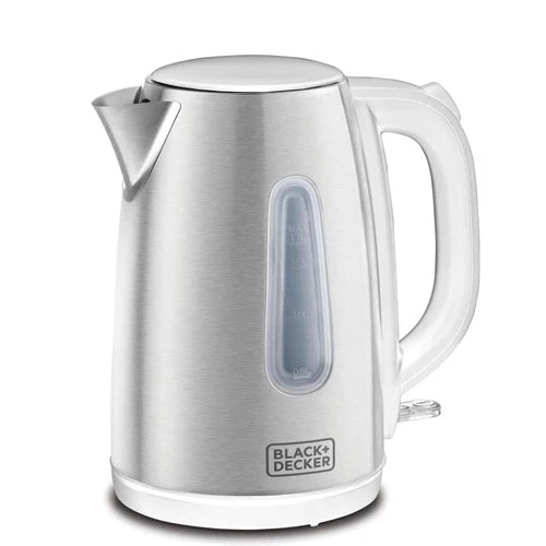 Black & Decker 2200W 1.7L Cordless Electric Kettle with Water Level Indicator, R